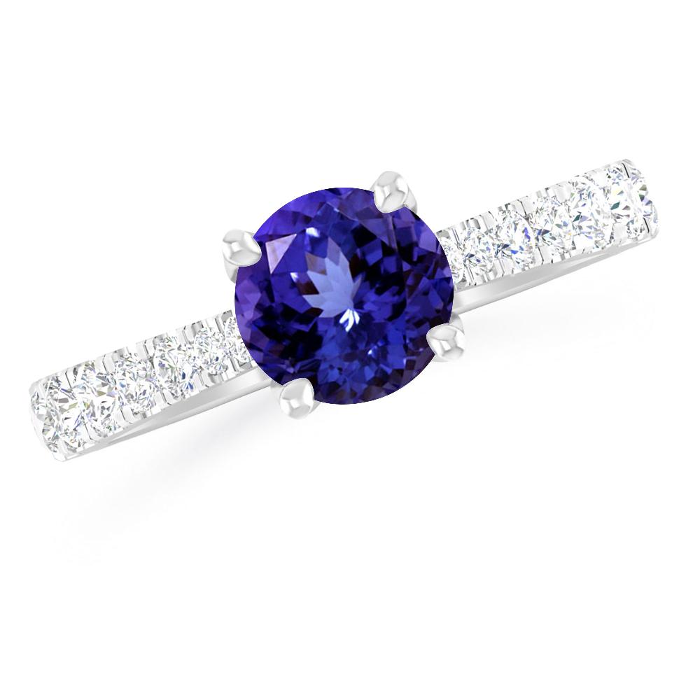 White Gold - Tanzanite