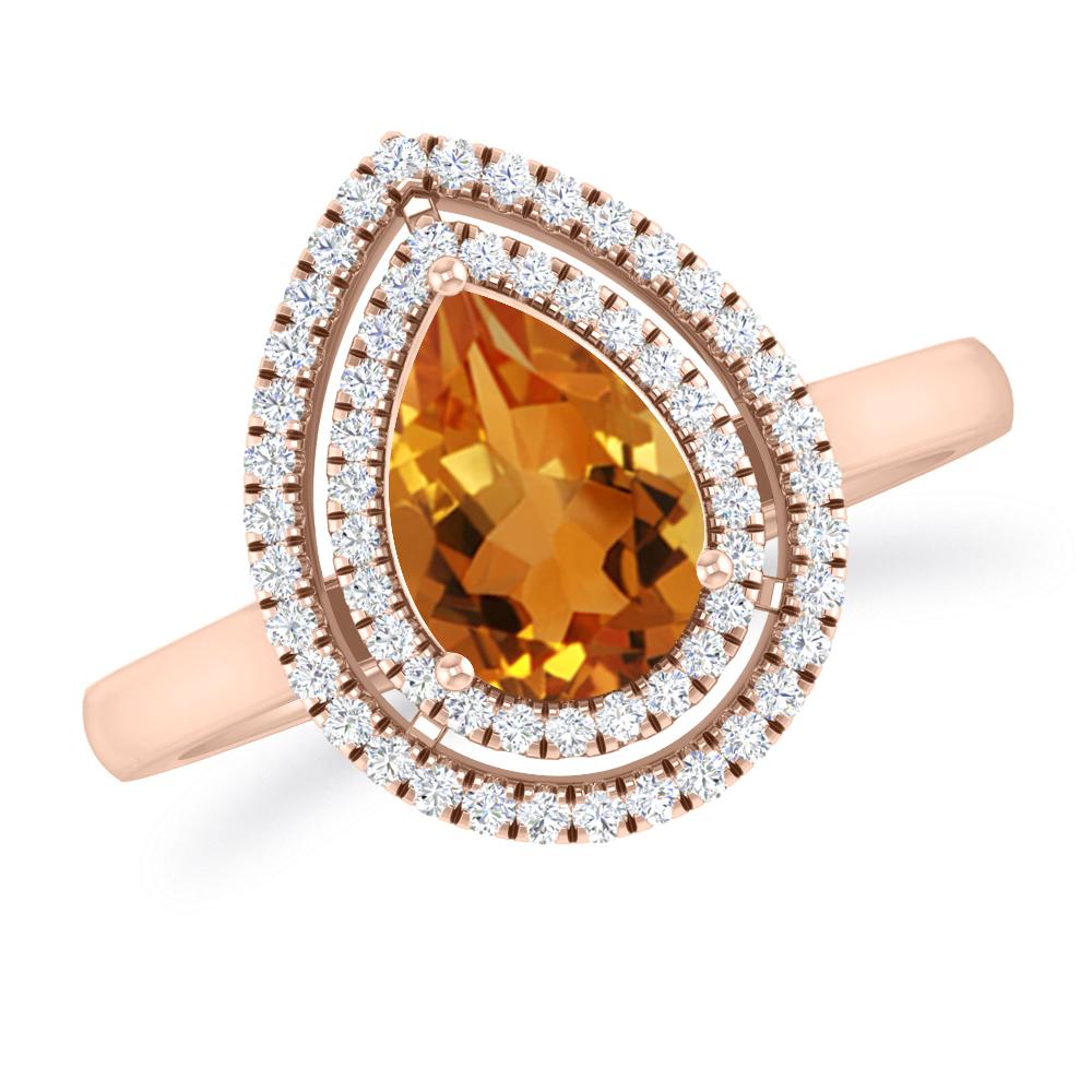 Rose Gold - Citrine