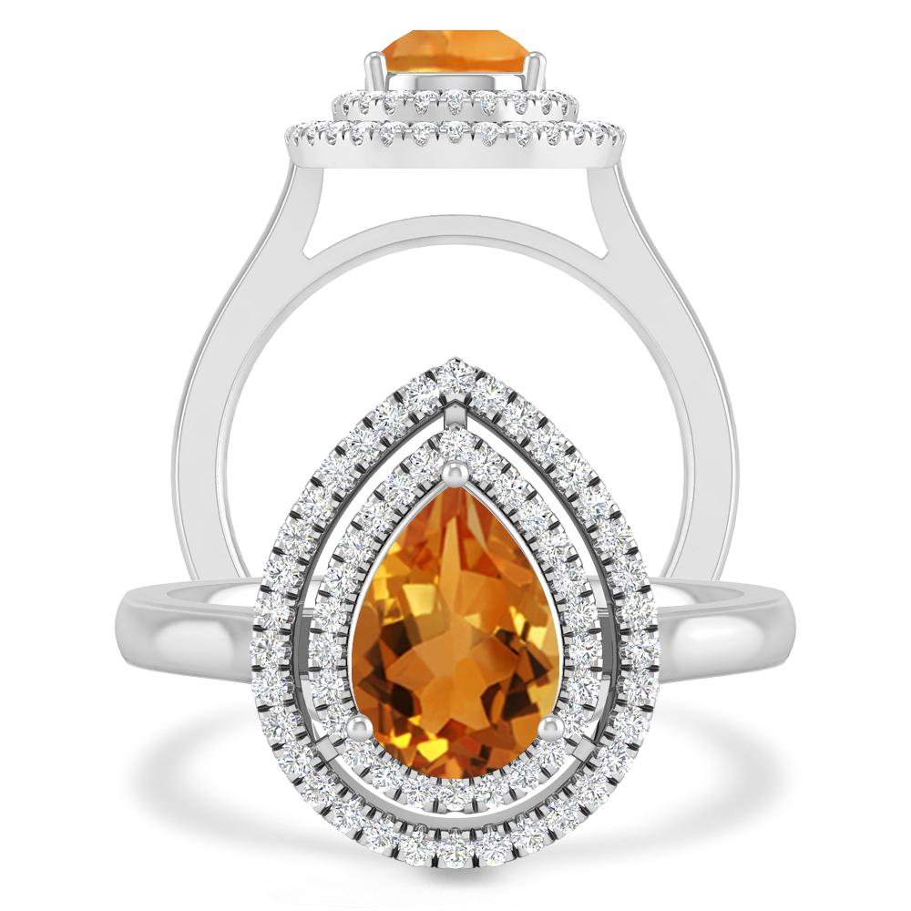 White Gold - Citrine