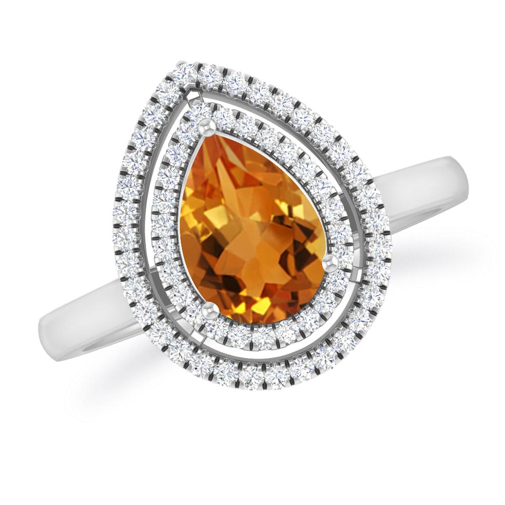 White Gold - Citrine