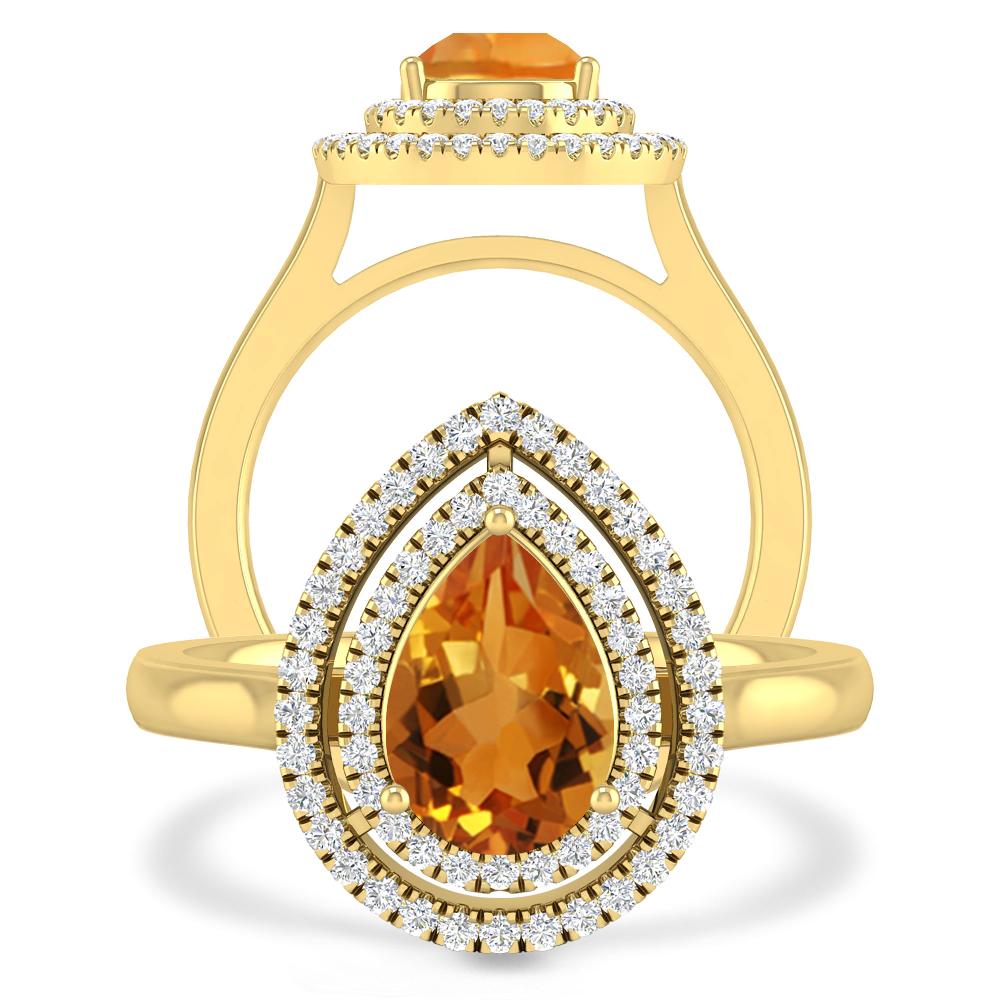 Yellow Gold - Citrine