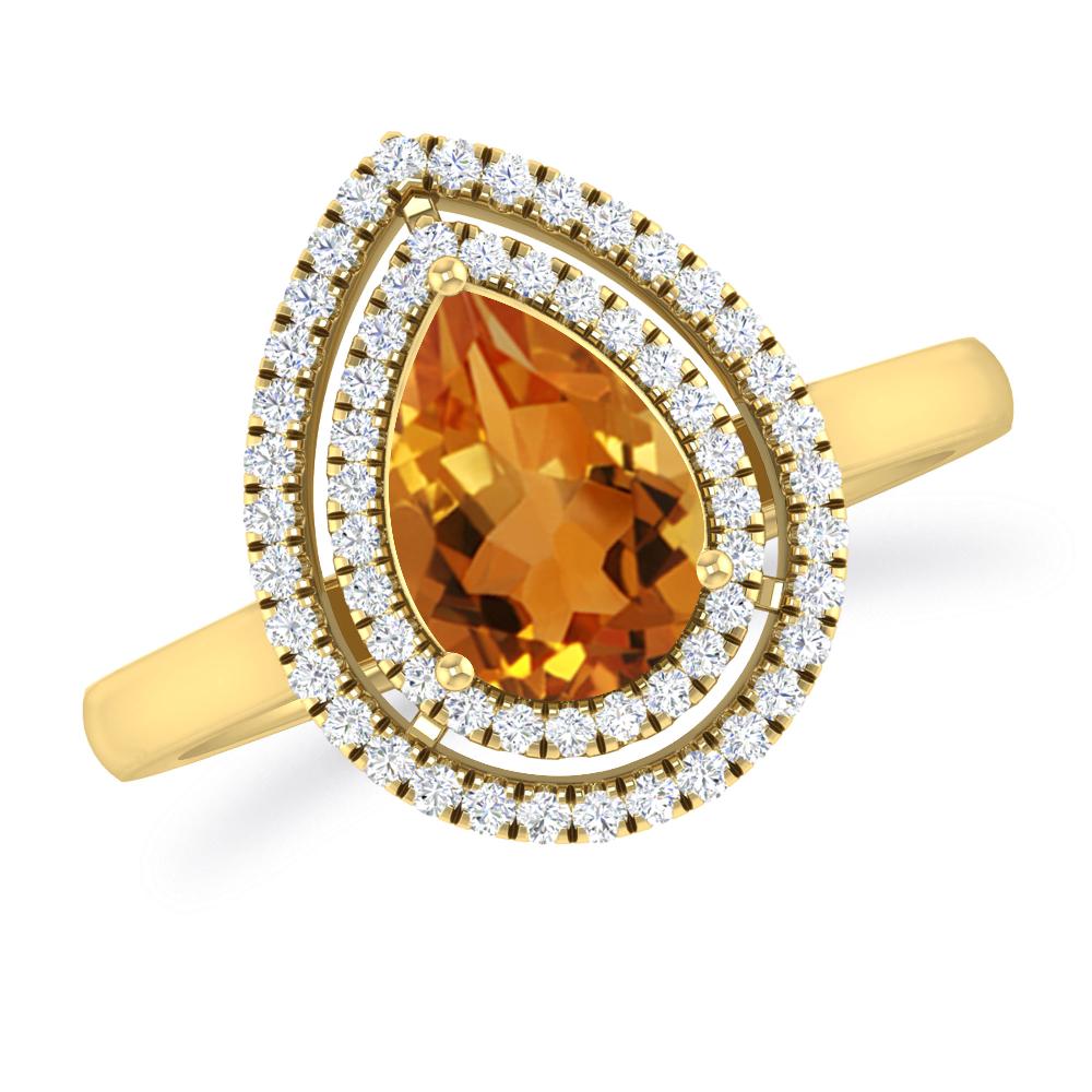 Yellow Gold - Citrine