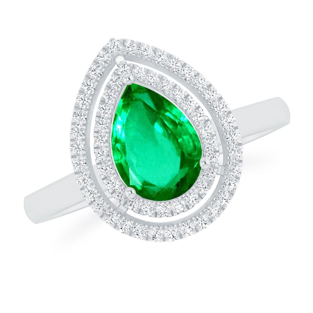 White Gold - Emerald