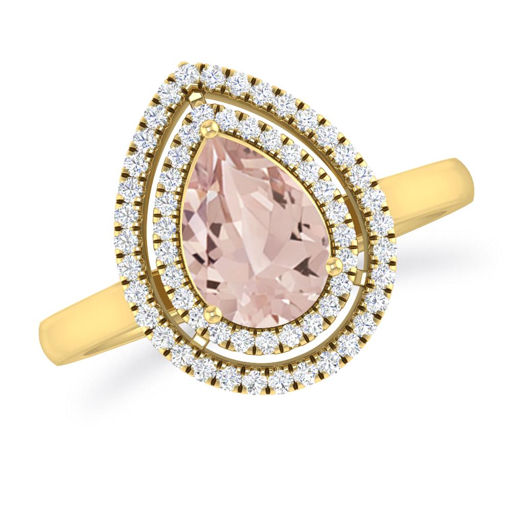 Yellow Gold - Morganite