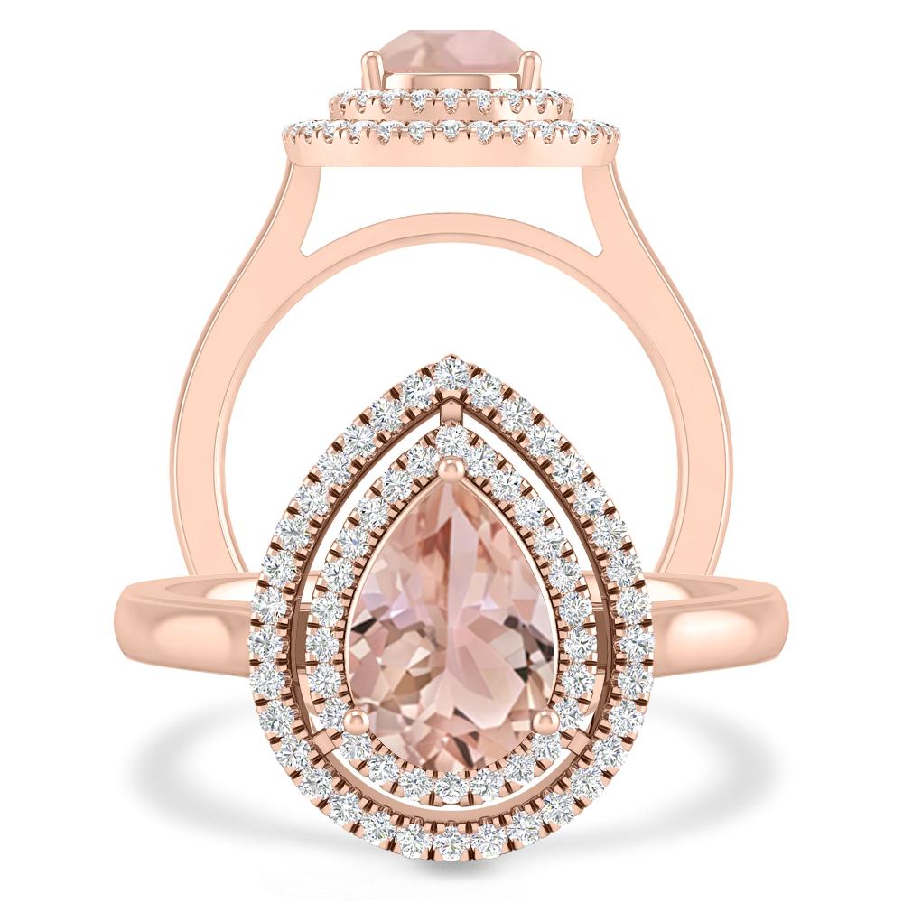 Rose Gold - Morganite