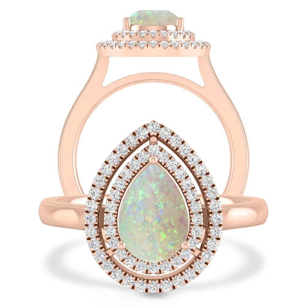 Rose Gold - Opal