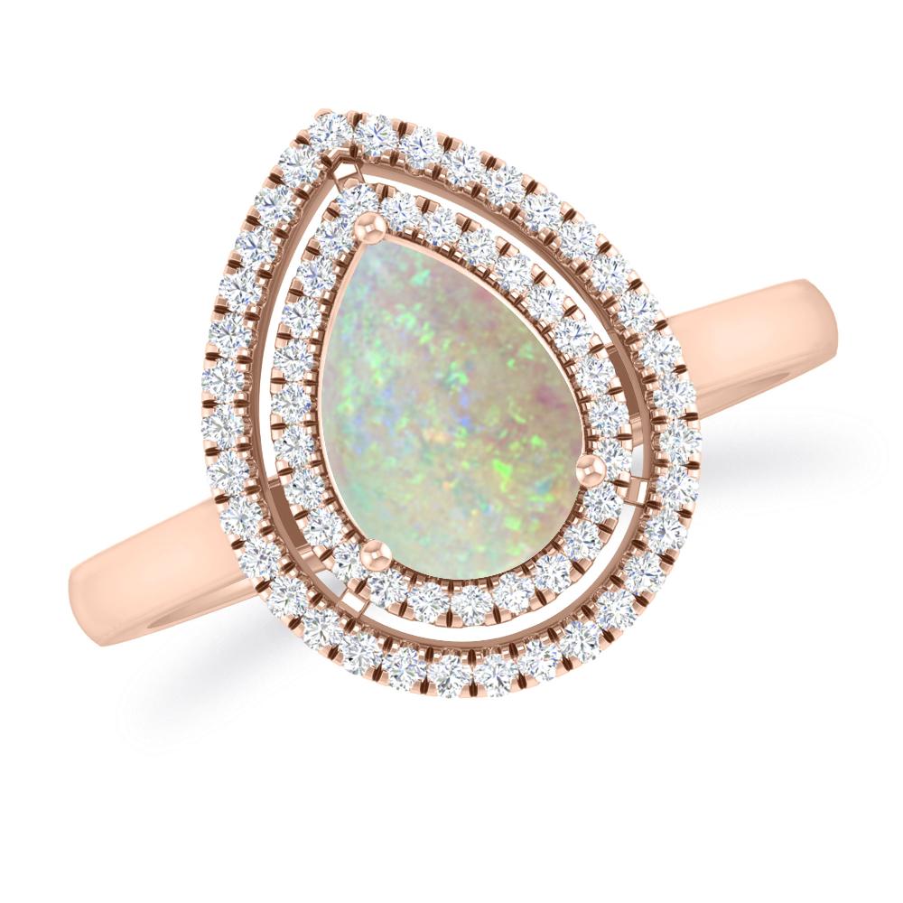 Rose Gold - Opal