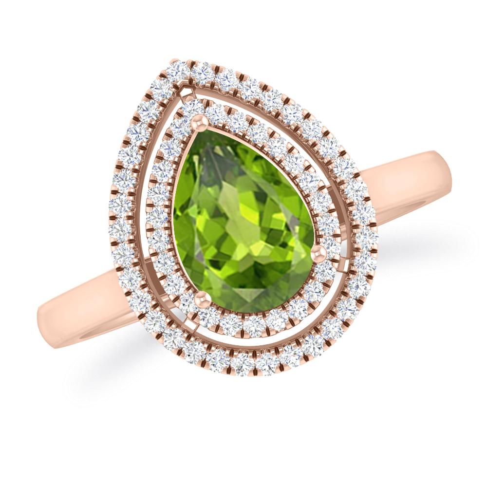 Rose Gold - Peridot