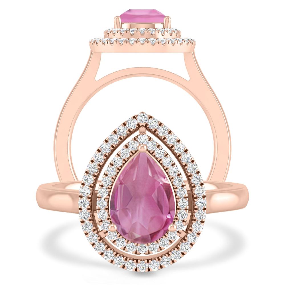 Rose Gold - Pink Tourmaline