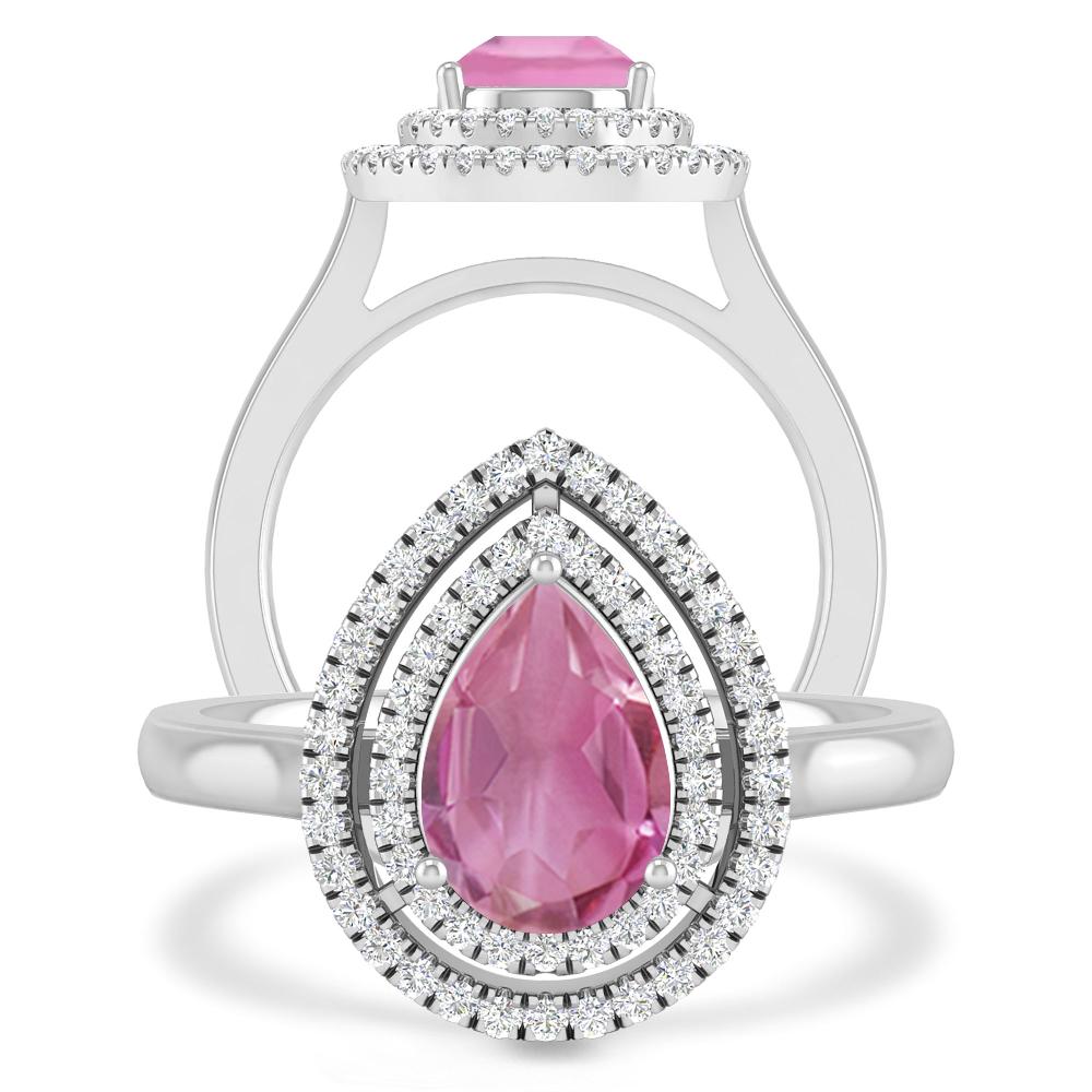 White Gold - Pink Tourmaline