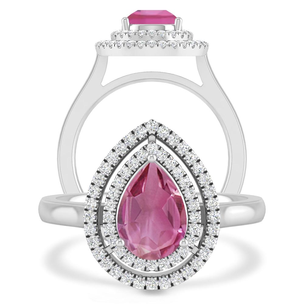 White Gold - Pink Tourmaline