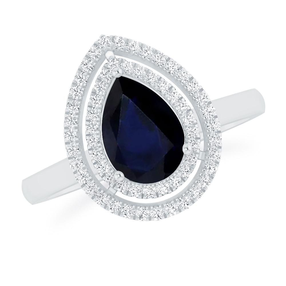 White Gold - Sapphire