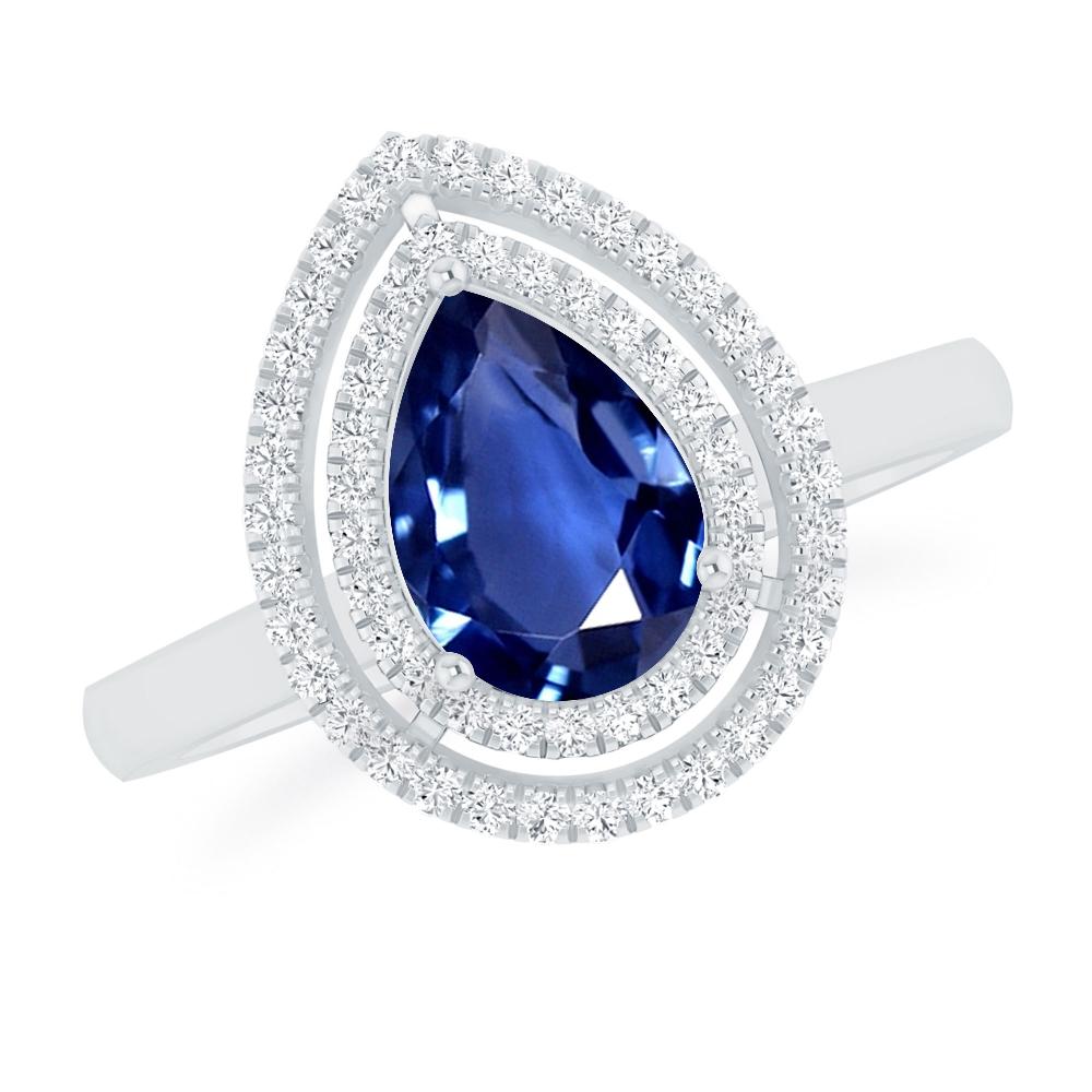 White Gold - Sapphire