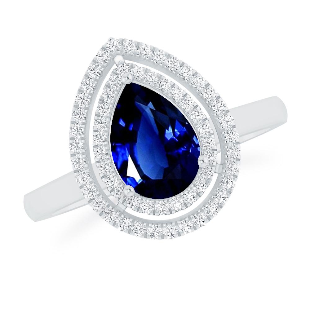 White Gold - Sapphire