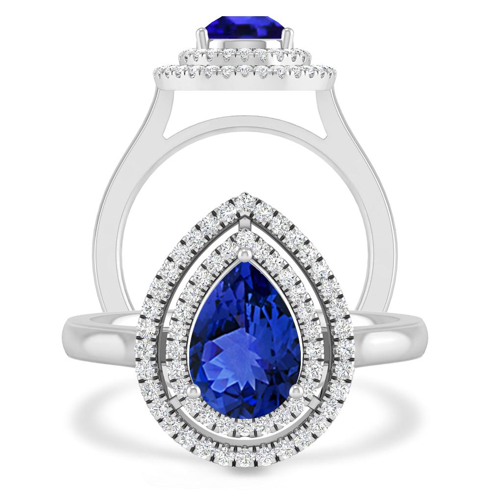 White Gold - Tanzanite