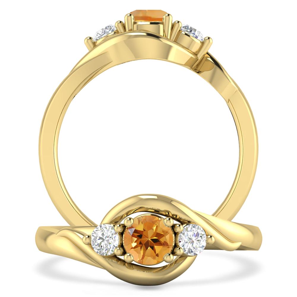 Yellow Gold - Citrine