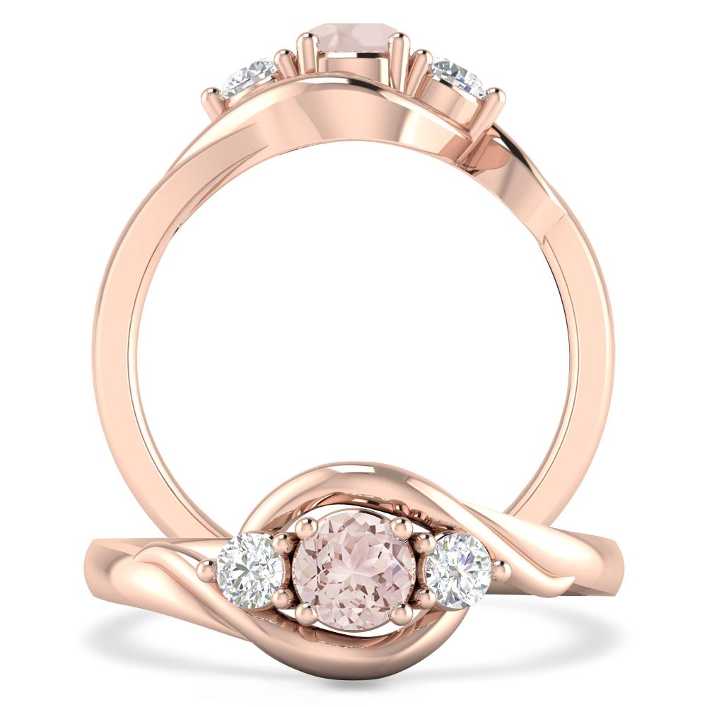 Rose Gold - Morganite