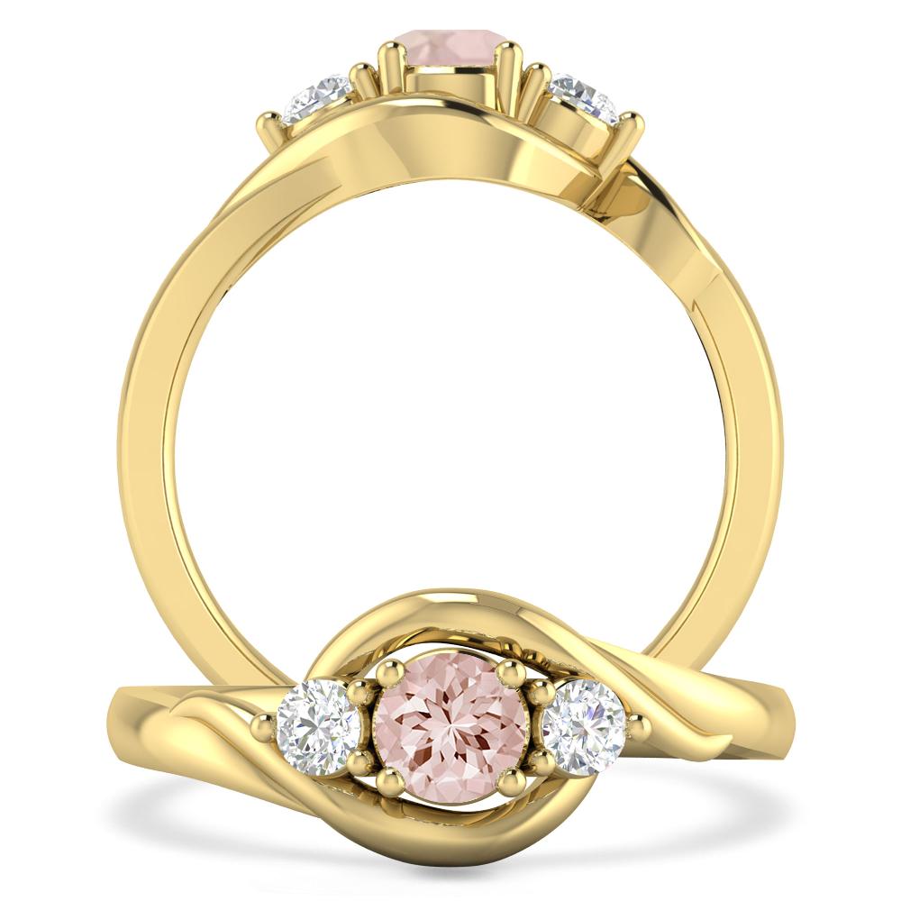 Yellow Gold - Morganite