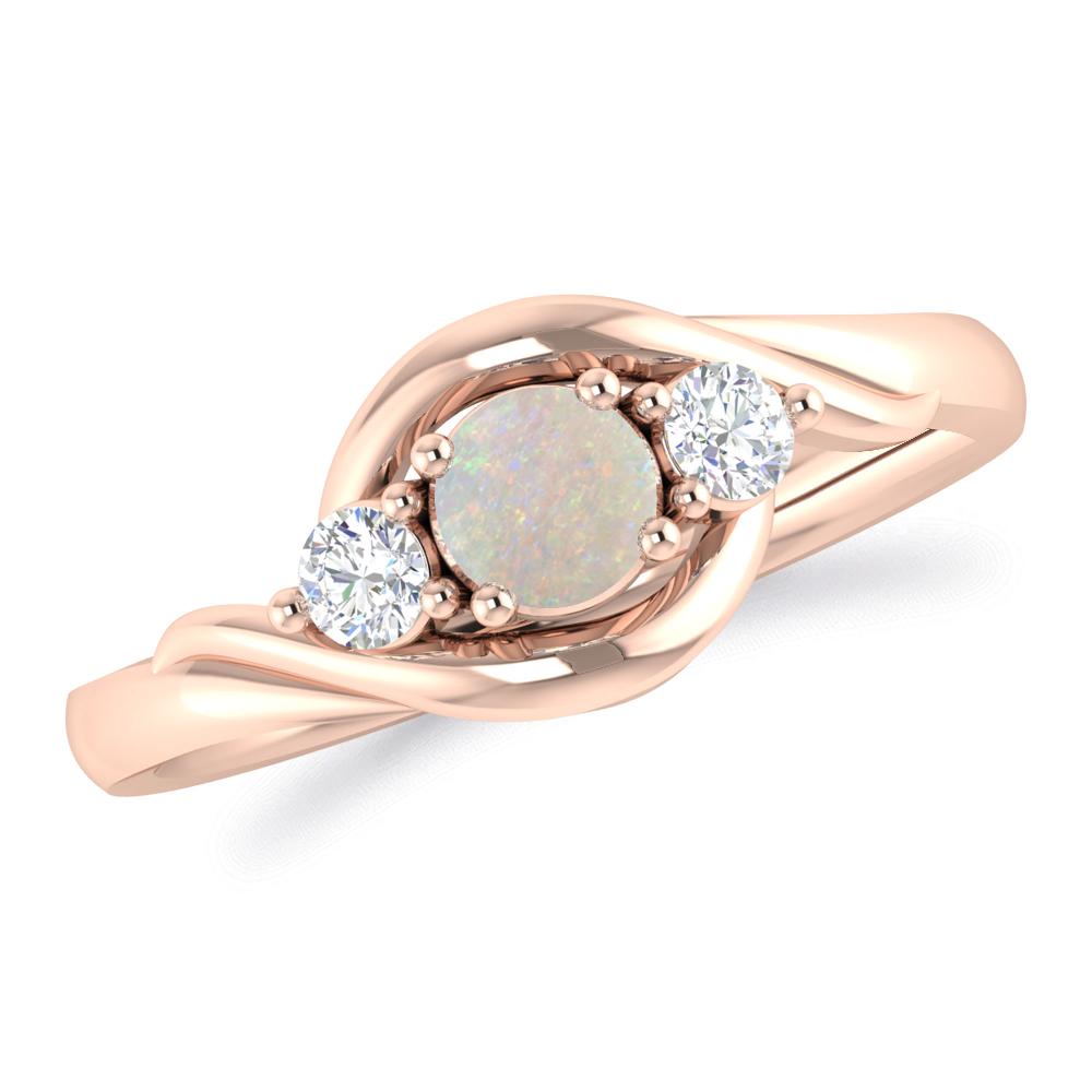 Rose Gold - Opal