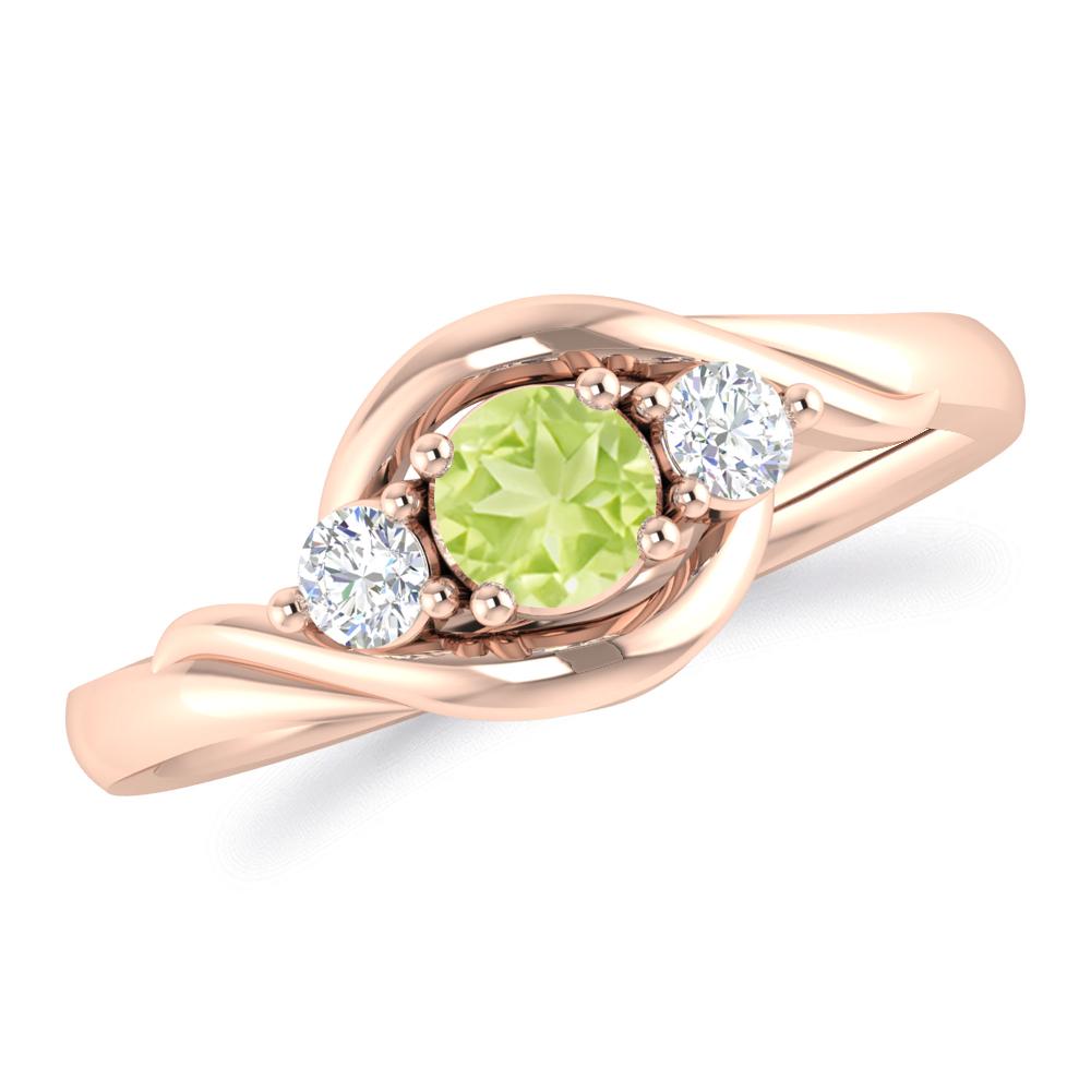 Rose Gold - Peridot