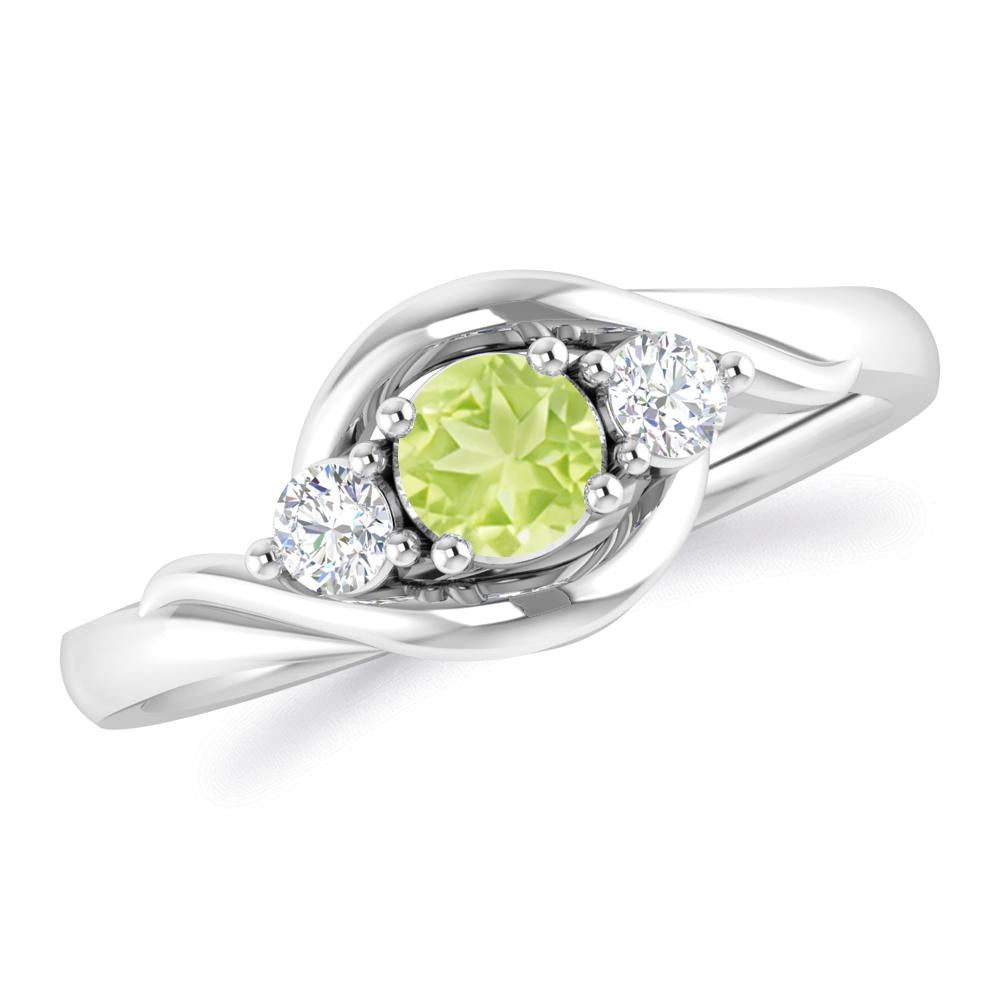 White Gold - Peridot