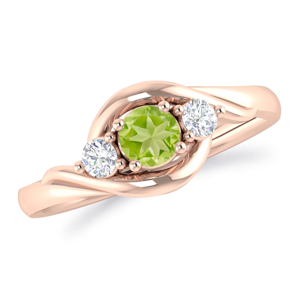 Rose Gold - Peridot