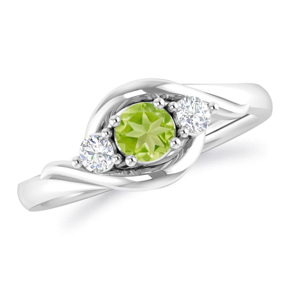 White Gold - Peridot