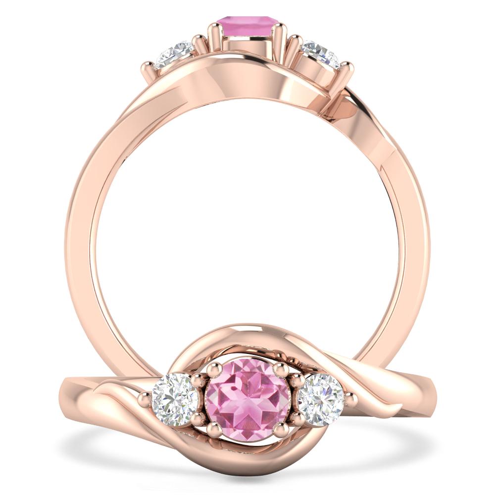 Rose Gold - Pink Tourmaline