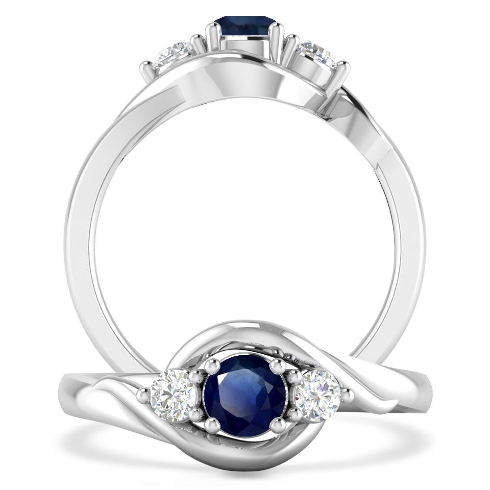 White Gold - Sapphire