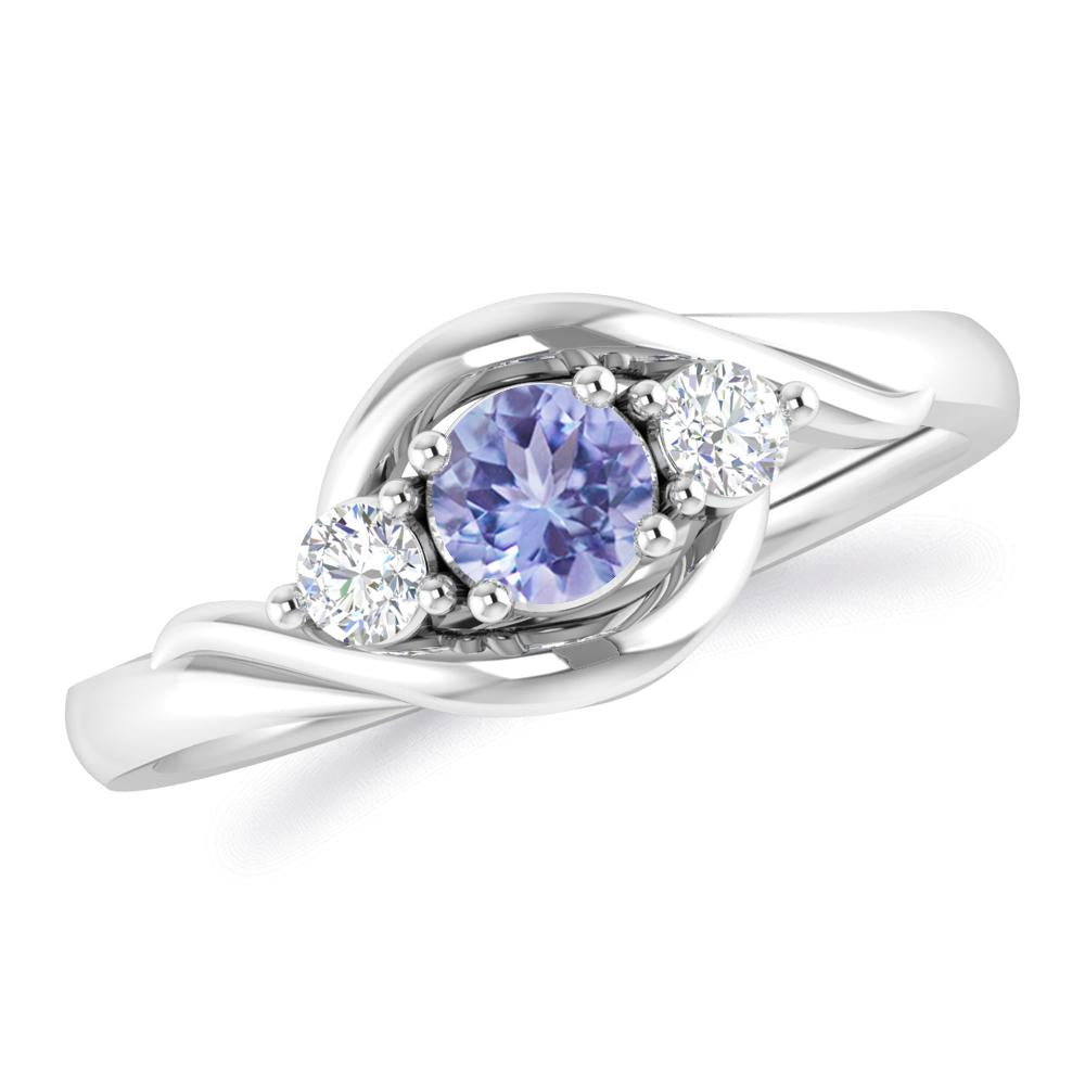 White Gold - Tanzanite