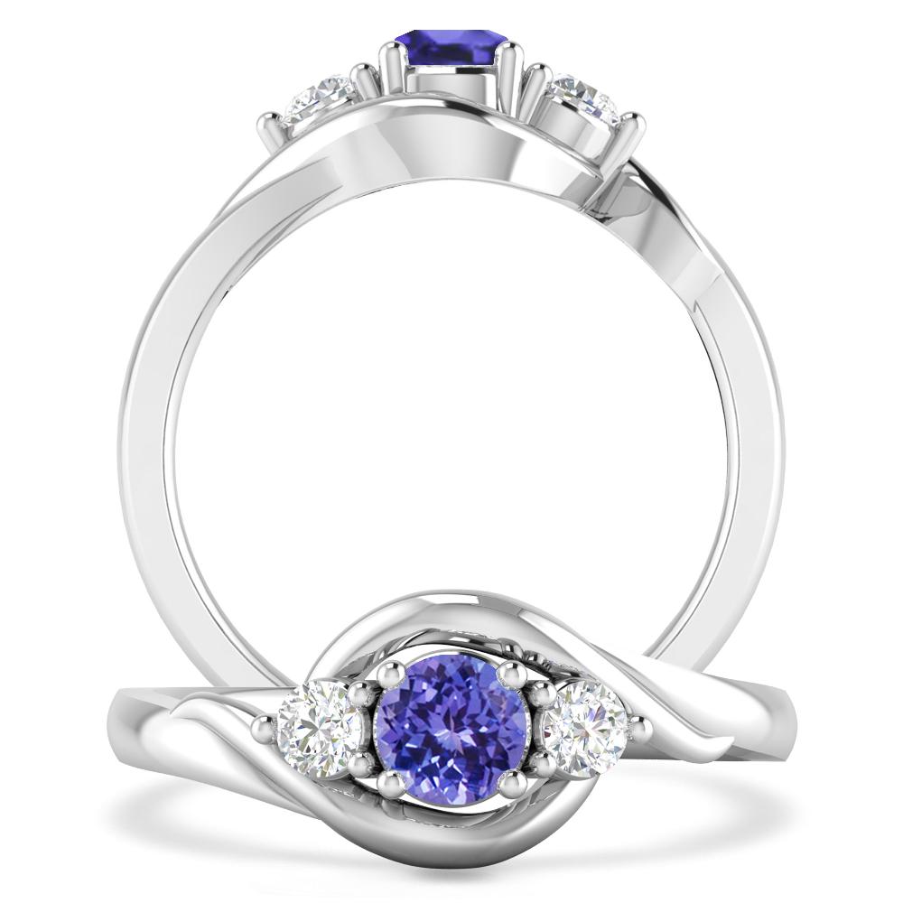 White Gold - Tanzanite