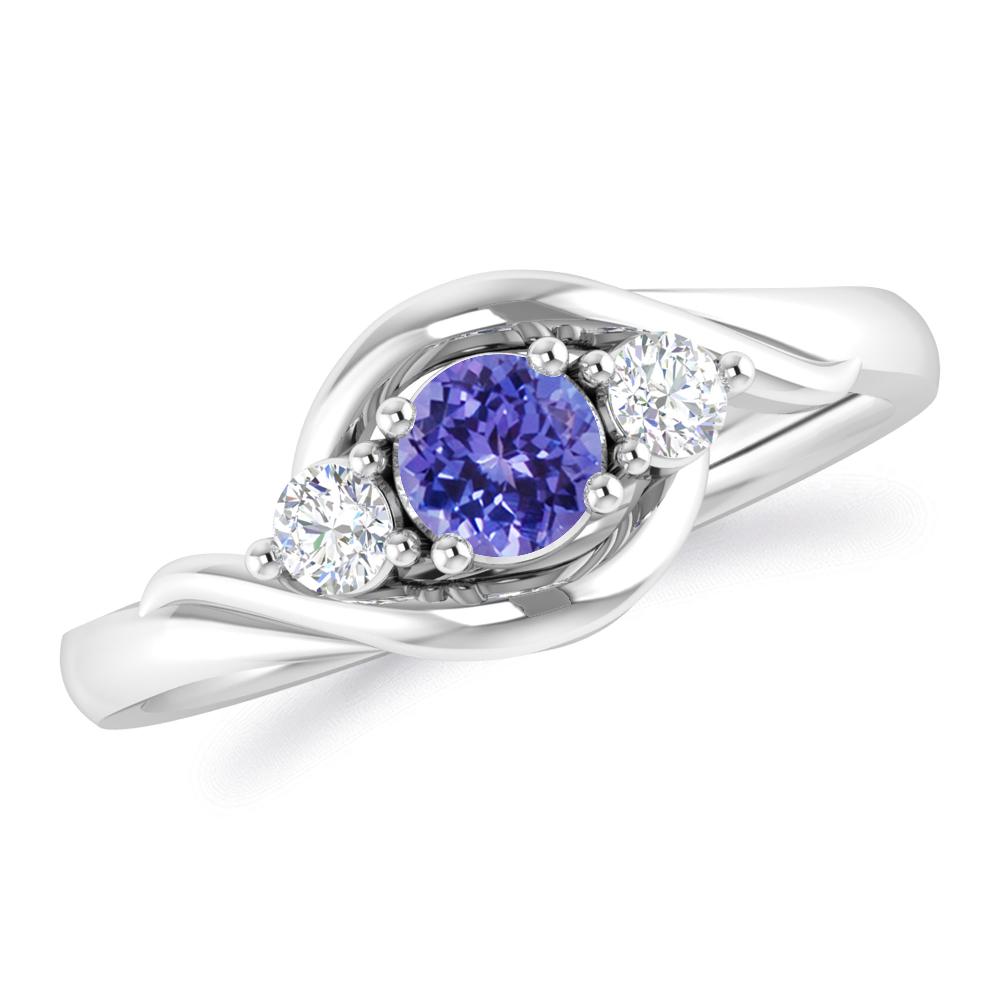 White Gold - Tanzanite