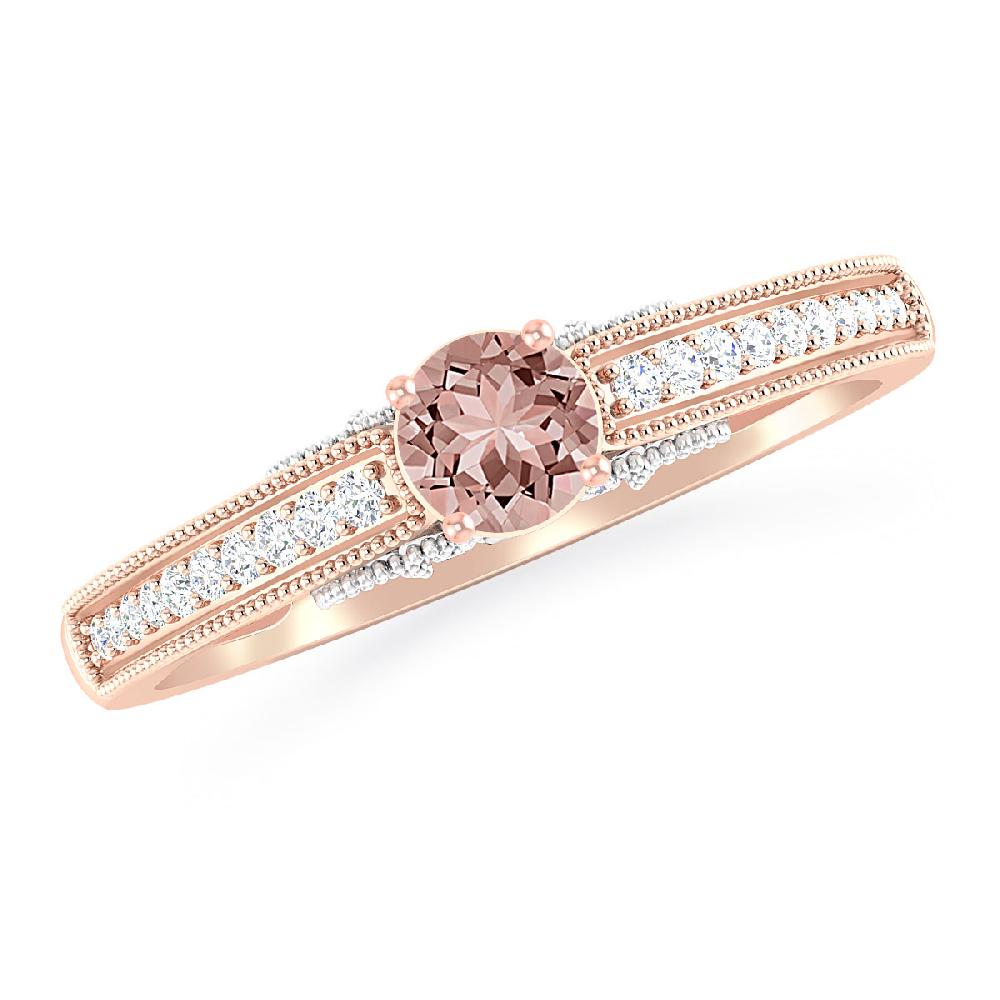 Rose Gold - Morganite