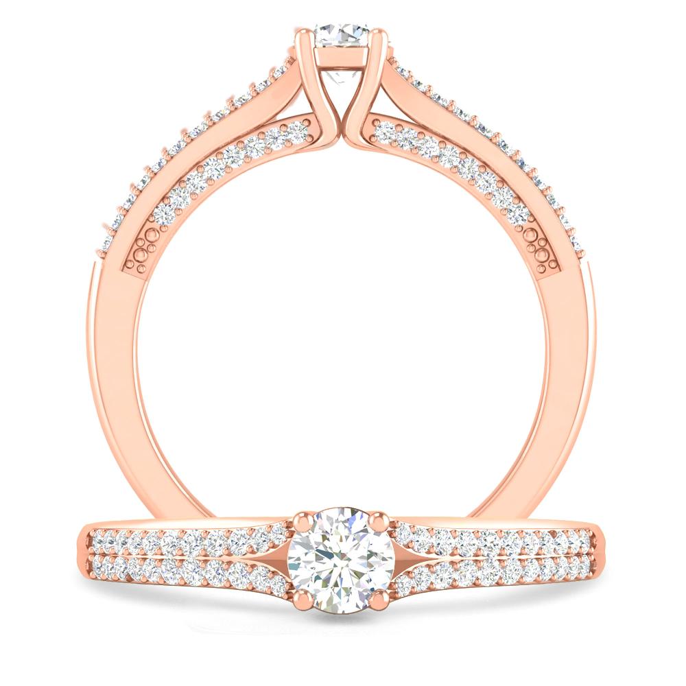 Rose Gold - Diamond