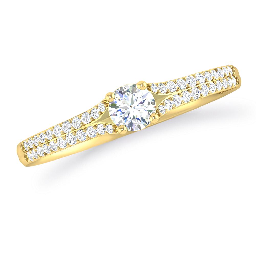 Yellow Gold - Diamond