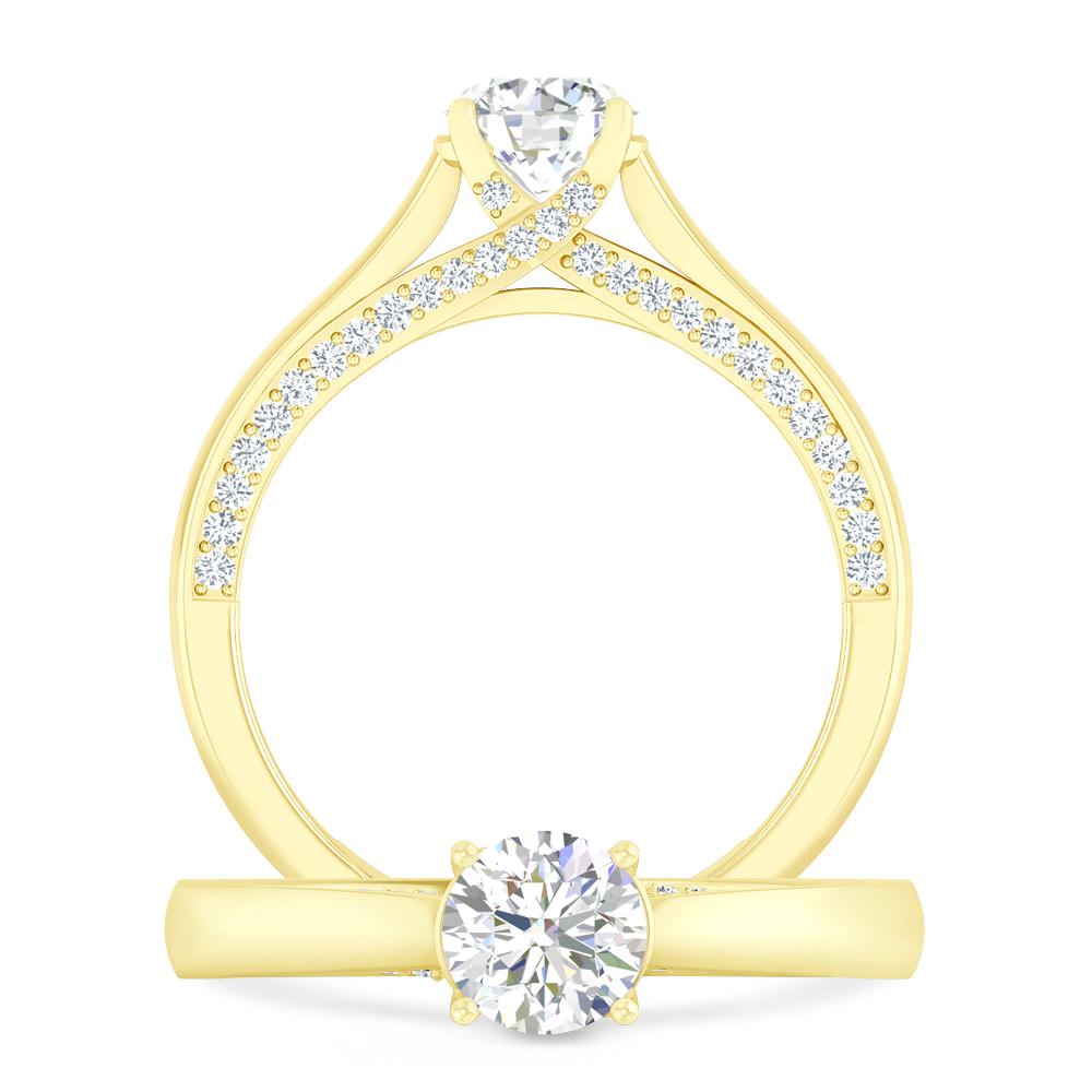 Yellow Gold - Diamond