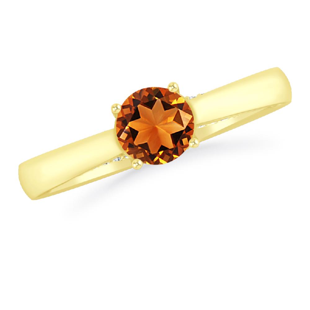 Yellow Gold - Citrine