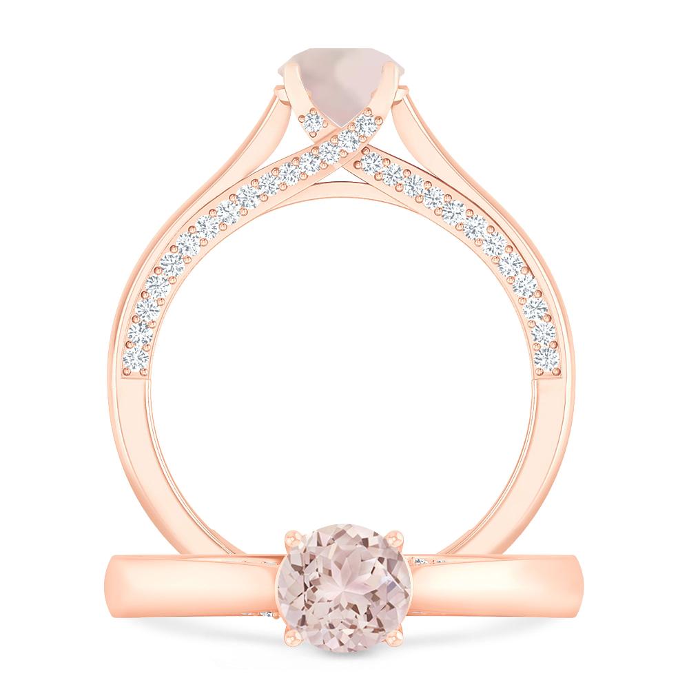 Rose Gold - Morganite