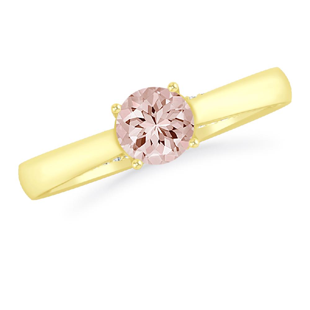 Yellow Gold - Morganite