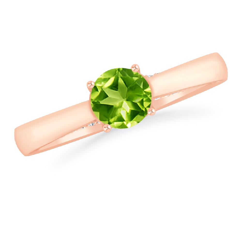 Rose Gold - Peridot