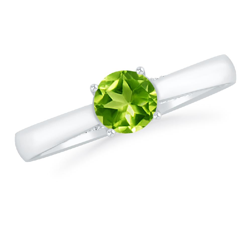 White Gold - Peridot