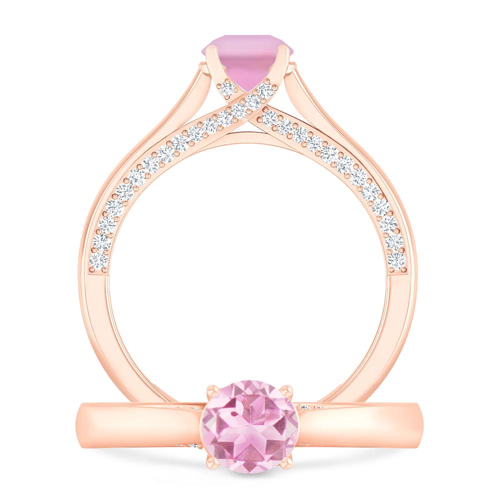 Rose Gold - Pink Tourmaline