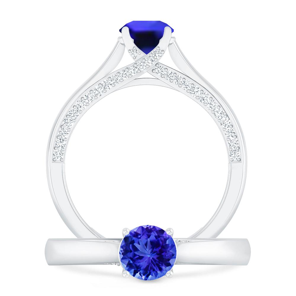 White Gold - Tanzanite