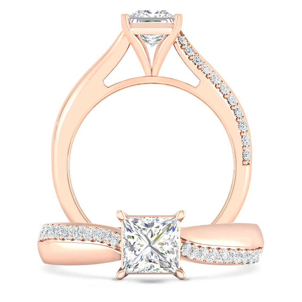 Rose Gold - Diamond