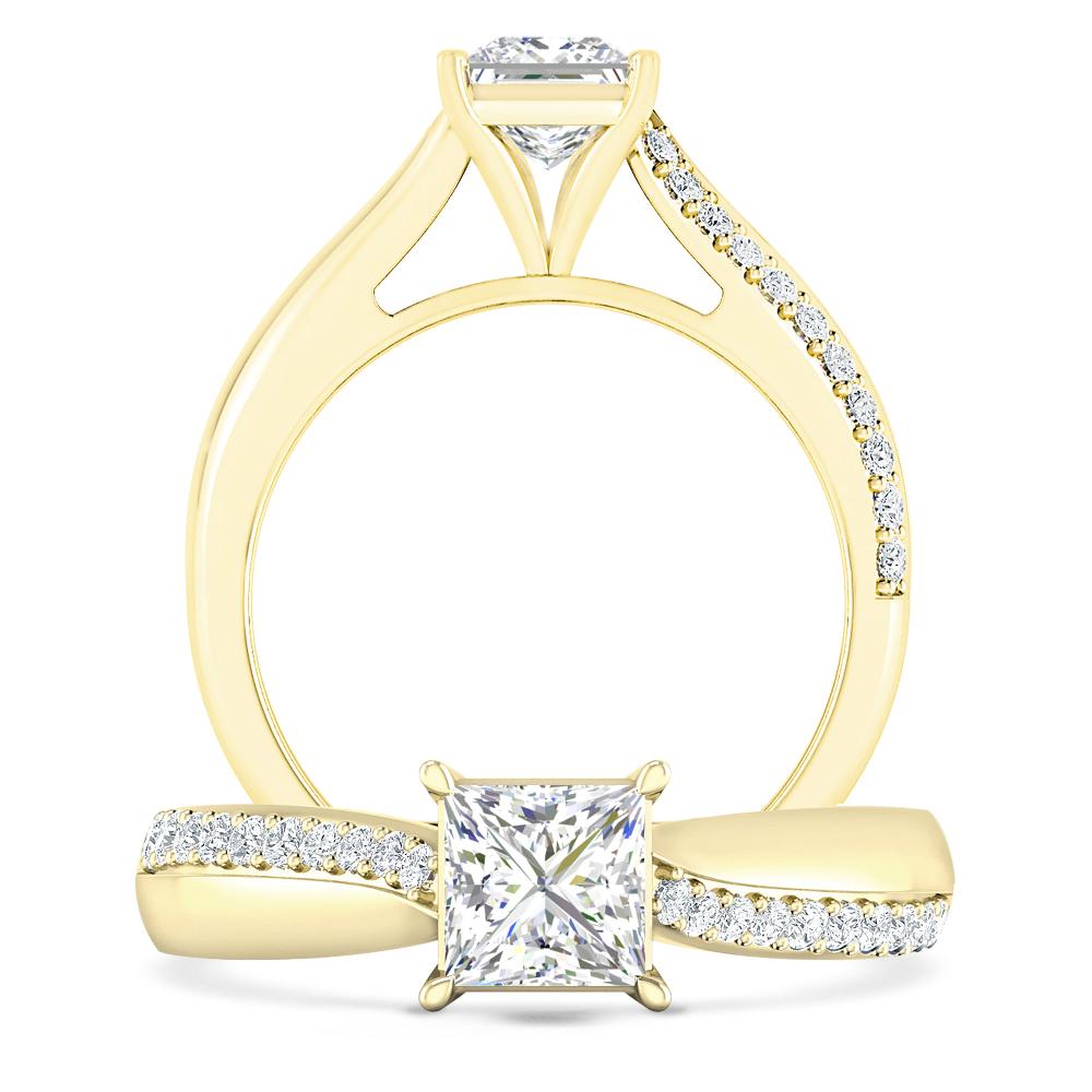 Yellow Gold - Diamond