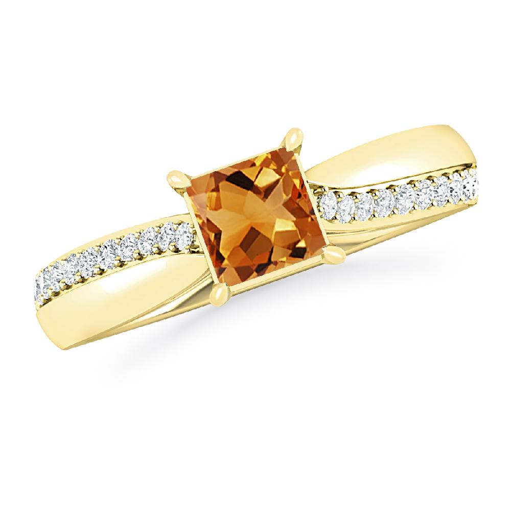 Yellow Gold - Citrine