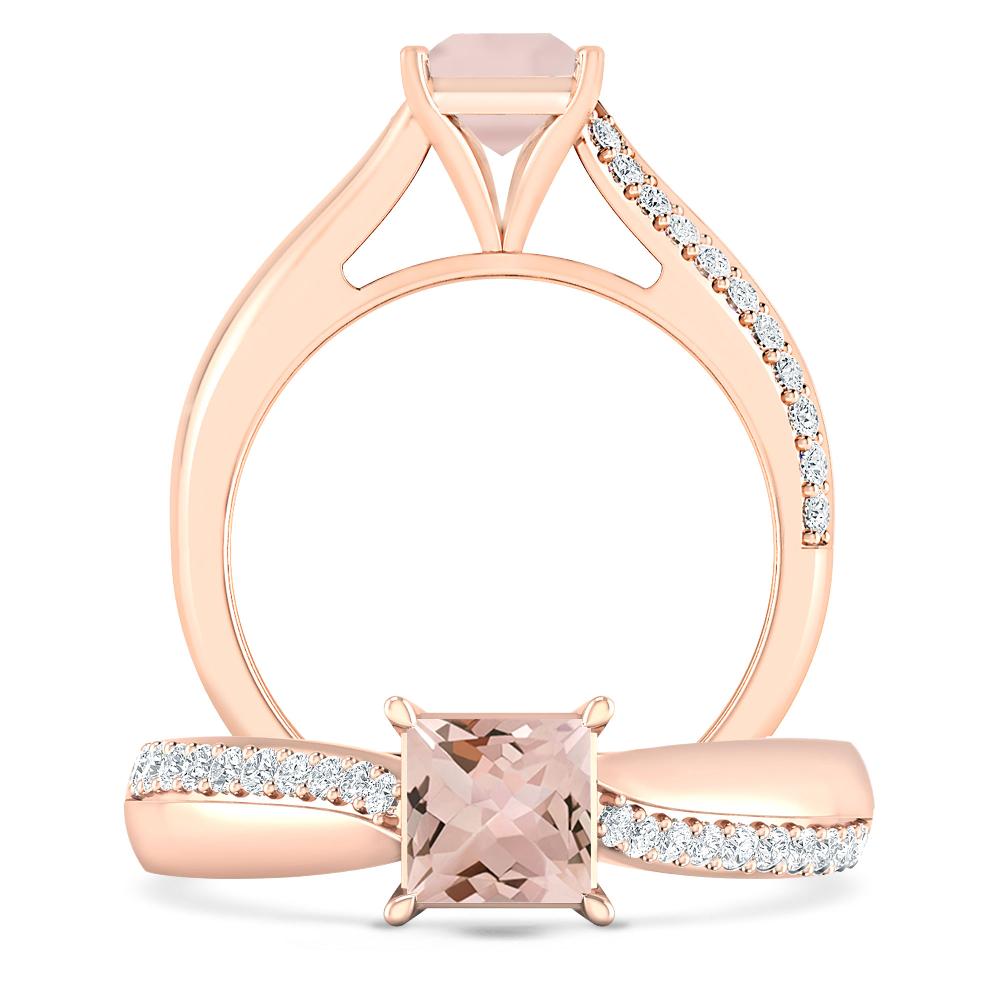 Rose Gold - Morganite