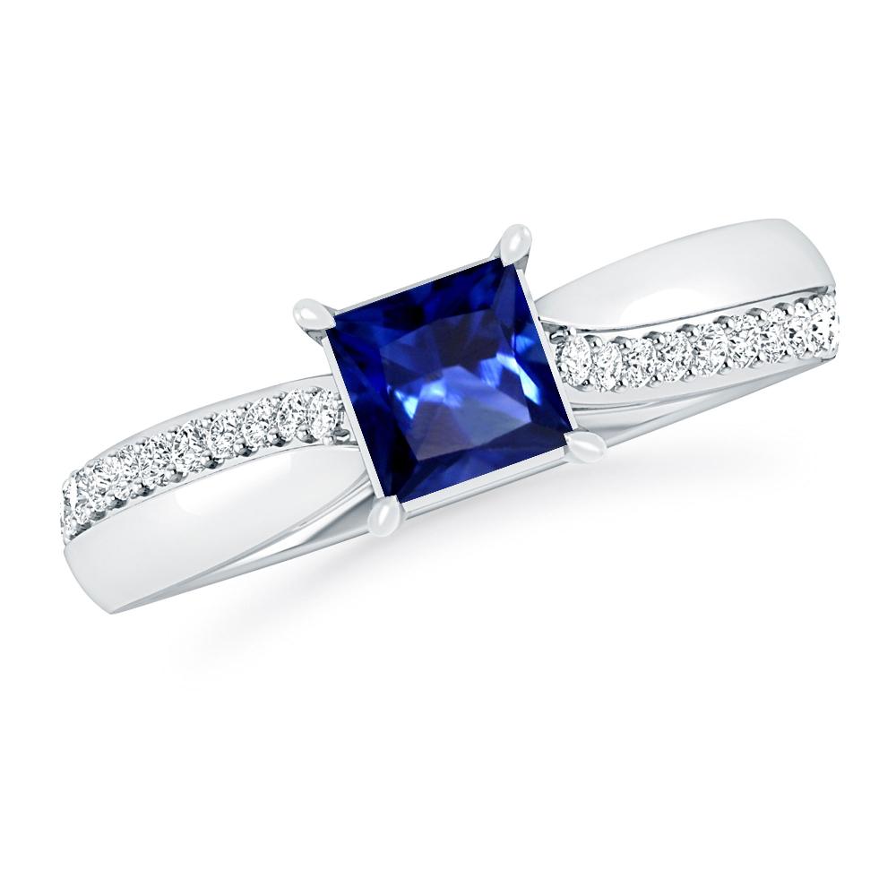 White Gold - Sapphire