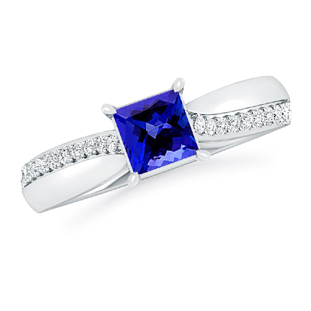 White Gold - Tanzanite