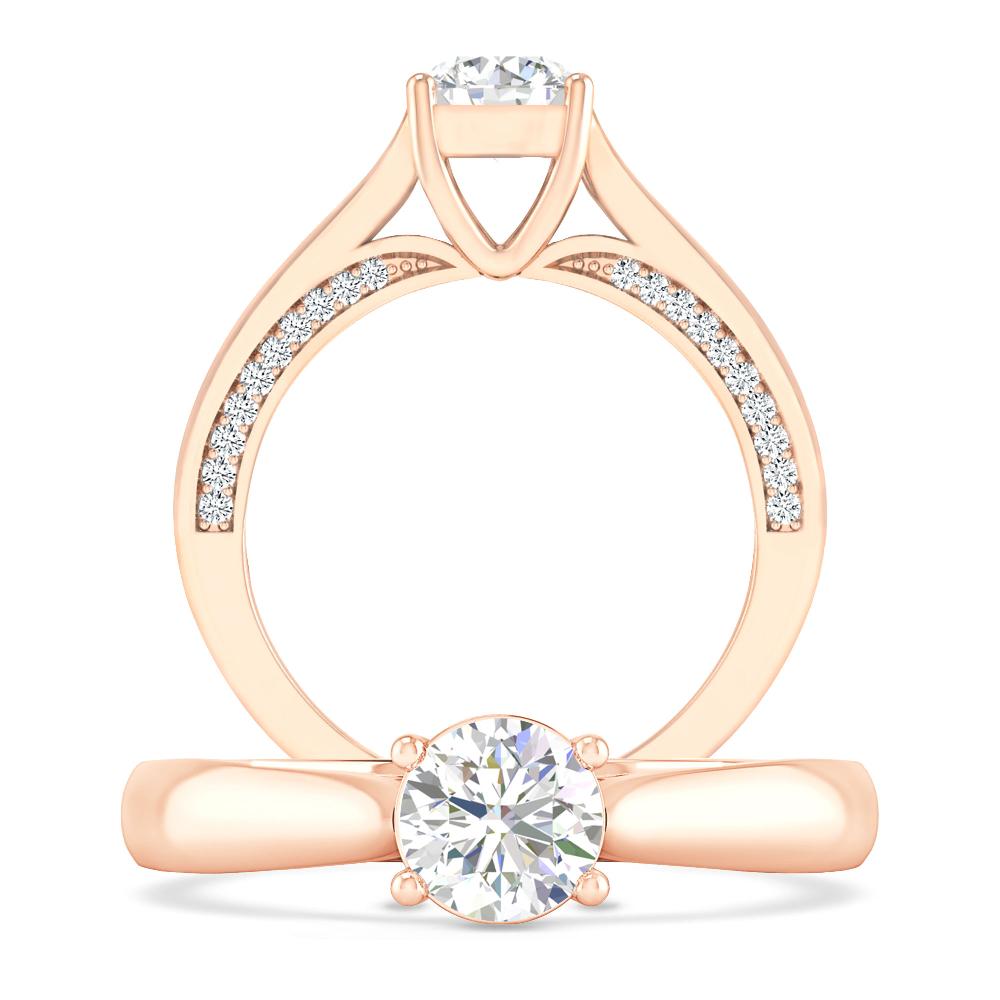 Rose Gold - Diamond